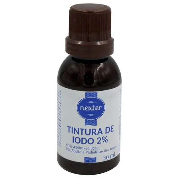 Tintura De Iodo 2% Nexter 30Ml