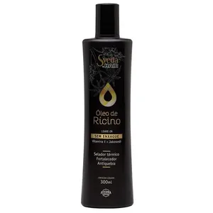 Leave-In Óleo De Ricino Sem Enxague 300g Sveda Hair