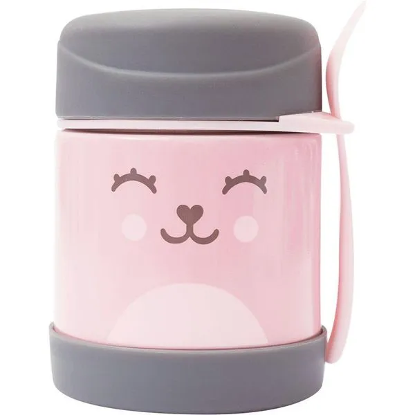 Pote Térmico Gumy Buba Rosa Único