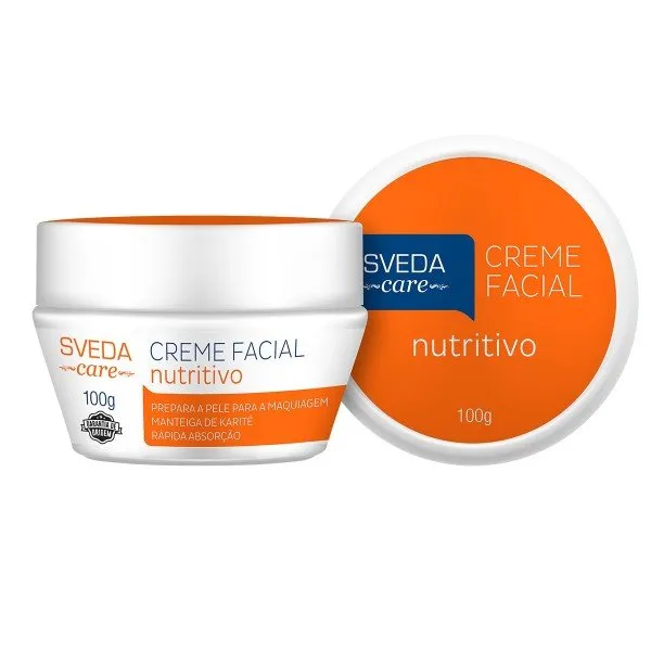 Creme Facial Nutritivo 100G Sveda Care