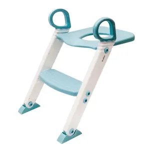 Assento Redutor Com Escada Azul Buba Único