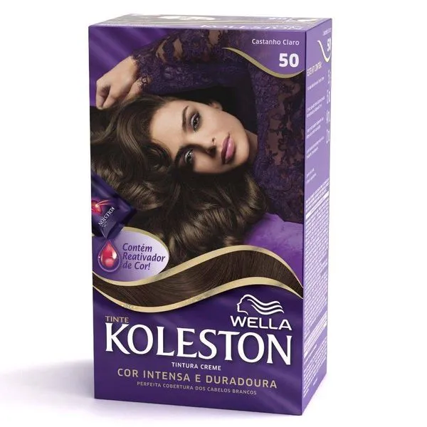 Tintura Koleston Nº 50 Na Cor Castanho Claro