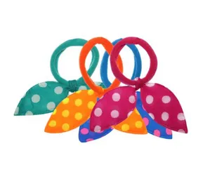 Elastico Cabelo Lacinho Kids Colorido Life B 4 Unidades