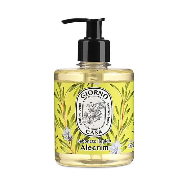Sabonete Líquido para as Mãos Giorno Casa Alecrim 350ml