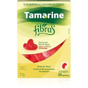 Tamarine Fibras Sabor Morango 28 Gomas