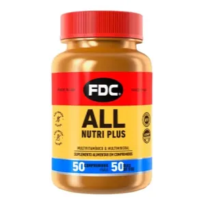 Suplemento Alimentar FDC Nutri Plus 50 Comprimidos