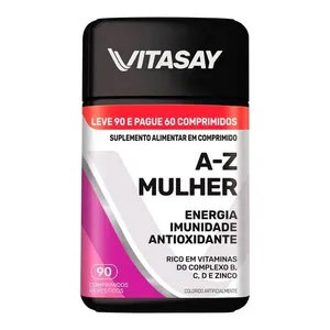 Suplemento Alimentar Vitasay Mulher A-Z 90 Comprimidos