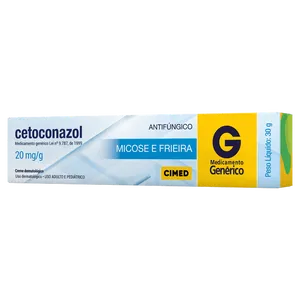 Cetoconazol 20mg/g 30g Creme - Cimed