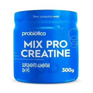 Mix Pro Creatine Probiótica Sem Sabor 300g