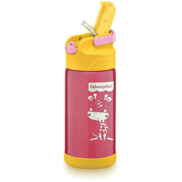 Copo de Treinamento BubleGlu Rosa Fisher-Price Único