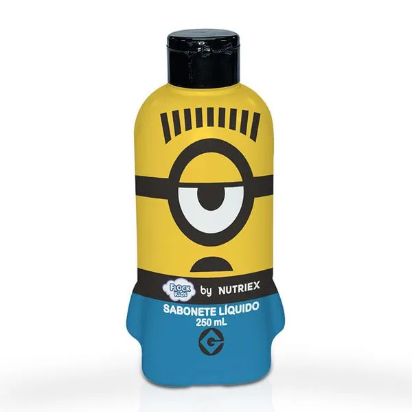 Sabonete Líquido Corporal Flock Kids By Nutriex Minions 250ml