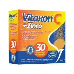 Vitaxon C+zinco Com 3x10 Comprimidos Efervescentes