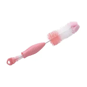 Escova de Limpeza Para Mamadeiras Kuka Rosa