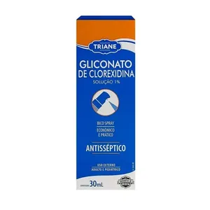 Antisséptico Gliconato de Clorexidina 1% Triane Solução Spray 30ml