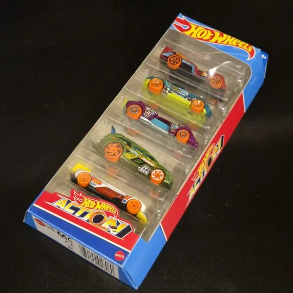 Hot Wheels Pack 5 Carrinhos do Desenho Let's Race Netflix 1:64 Original 1magnus HTV45