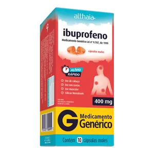 Ibuprofeno 400mg Althaia 10 Cápsulas Moles