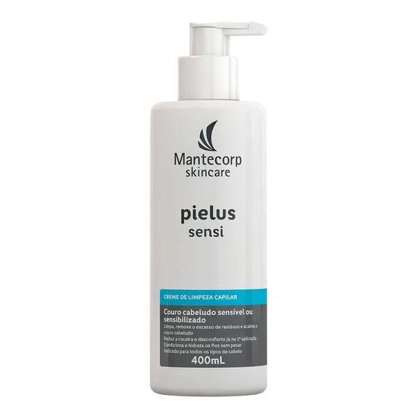 Creme De Limpeza Capilar Mantecorp Pielus Sensi 400ml
