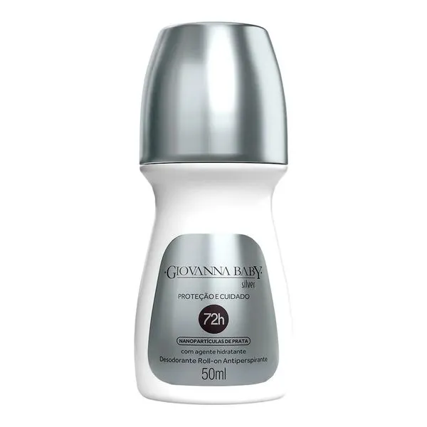 Desodorante Giovanna Baby Rollon Feminino Silver 50ml