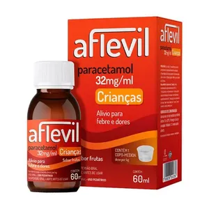 Aflevil 32mg/ml Suspensão Oral Sabor Frutas 60ml + Copo Dosador