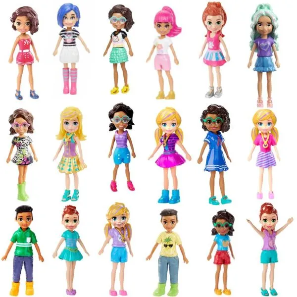 Boneca e Acessórios - Polly Pocket - Modelos Sortidos - Mattel Boneca e Acessórios - Polly Pocket - Polly Happy Hour - Mattel