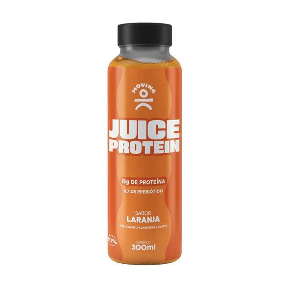 Suplemento Alimentar Protein Juice Moving Sabor Laranja 300ml