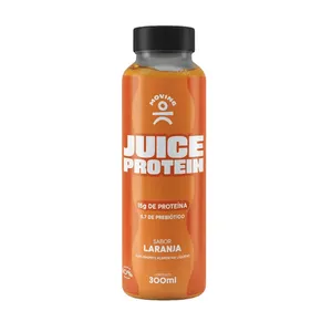 Suplemento Alimentar Protein Juice Moving Sabor Laranja 300ml