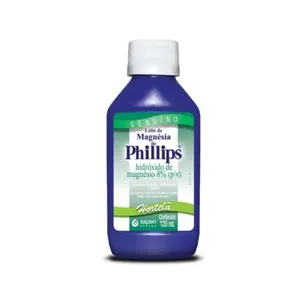 Leite De Magnésia Phillips Hortelã 120ml Leite De Magnesia Phillips Hortela 120ml