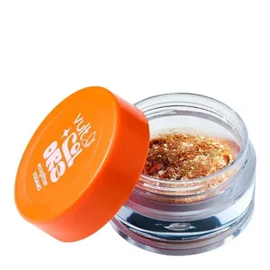 Sombra Ecoglitter Vult Colors Bloquinho Dourado 1g