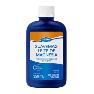 Leite de Magnésia Triane Suavemag Suspensão Oral Sabor Tradicional 350ml