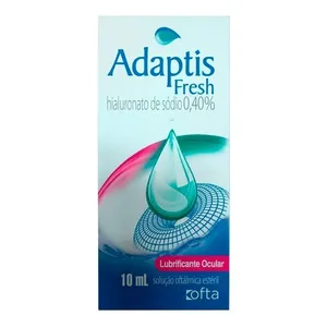 Colírio Lubrificante Adaptis Fresh 0,40% 10ml