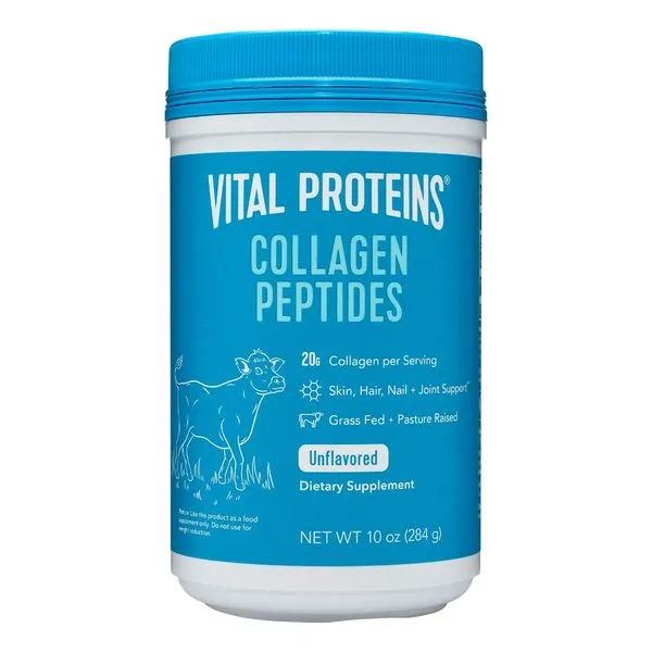 Colágeno Vital Proteins Collagen Peptides Original Sem Sabor 284g