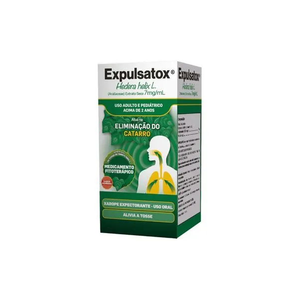Expulsatox 7mg/ml Sabor Framboesa Xarope 100ml + Copo Medidor + Seringa Dosadora