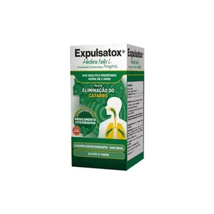 Expulsatox 7mg/ml Sabor Framboesa Xarope 100ml + Copo Medidor + Seringa Dosadora