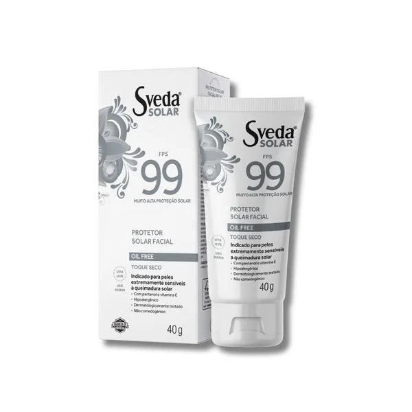 Protetor Solar Facial Sveda FPS 99 40g