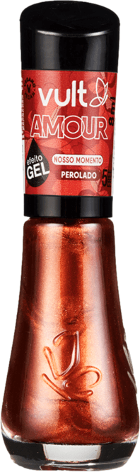 Esmalte Perolado Efeito Gel Nosso Momento Vult Amour 8ml