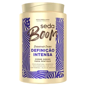 Creme para Pentear Seda Boom Definição Intensa 1kg