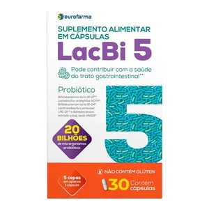 Probiótico LacBi 5 30 Cápsulas