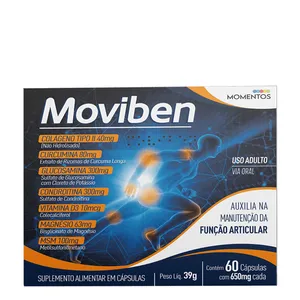 Suplemento Alimentar Moviben 60 Cápsulas