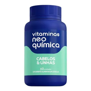Multivitamínico Neo Química Cabelos e Unhas 60 cápsulas