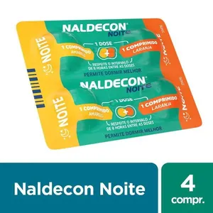 Naldecon Noite 4 comprimidos