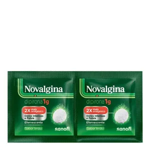 Analgésico e Antitérmico Novalgina 1g 2 Comprimidos Efervescentes