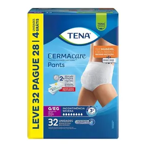 Roupa Íntima Tena Pants Dermacare G/EG 32 Unidades