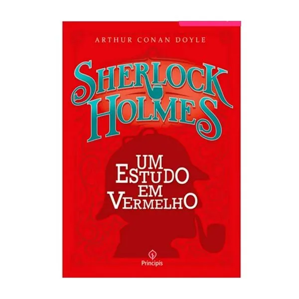 Livro Sherlock Holmes Um Estudo em Vermelho Arthur Conan Doyle