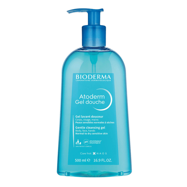 Gel de Banho Bioderma Atoderm Gel Douche Higiene Diária Antirressecamento 500ml