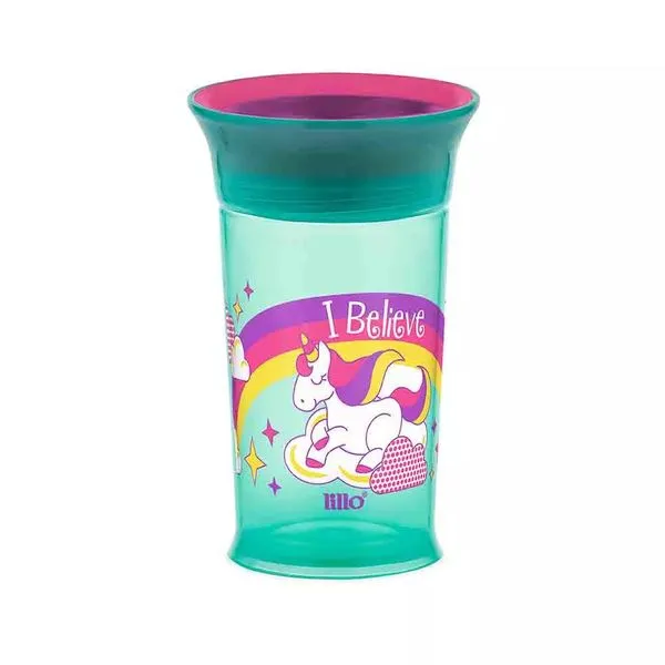 Copo de Treinamento Lillo 360º Magia Menina 266ml
