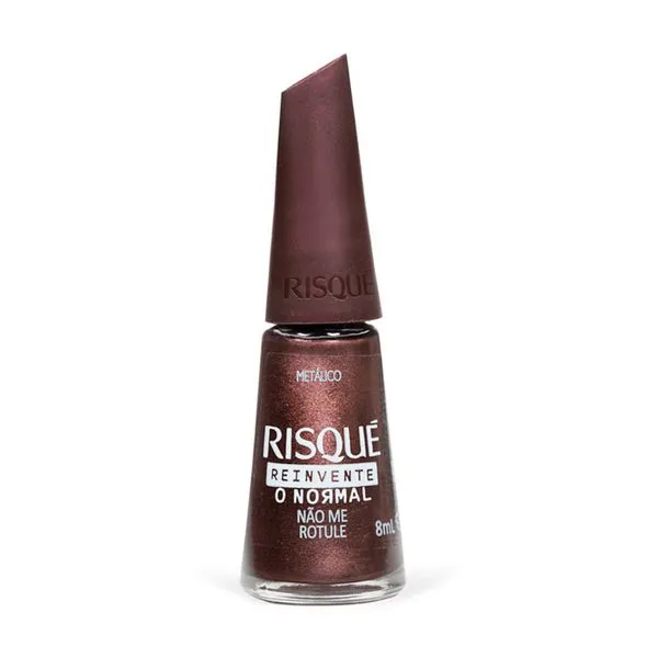 Esmalte Metálico Risqué Reinvente o Normal Não Me Rotule 8ml