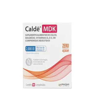Suplemento Alimentar Caldê MDK 2000UI Marjan 90 Comprimidos Revestidos
