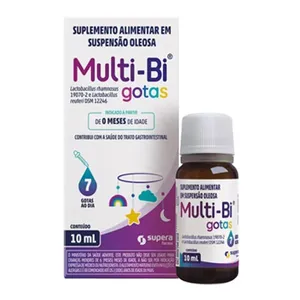 Probiótico Infantil Multi Bi 10ml Gotas Solução Oleosa