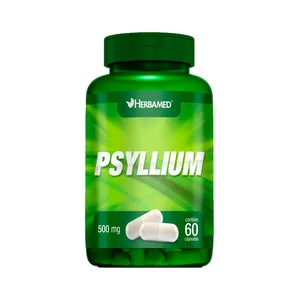 Psyllium 500mg 60 Cápsulas