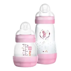 Mamadeira Mam Easy Starter Set Rosa 130 + 260ml
